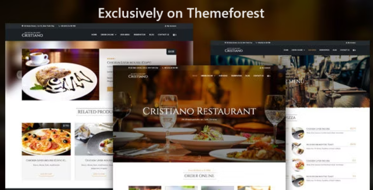 30 Best WordPress Restaurant Themes 2024