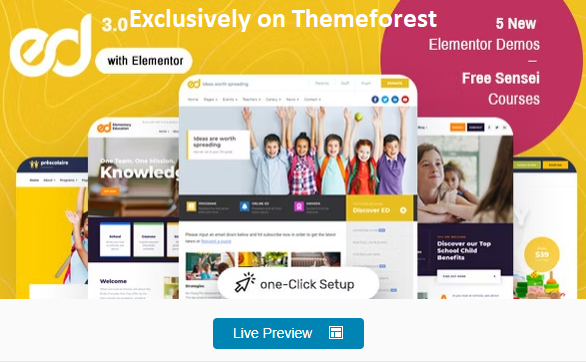 30 Best Education WordPress Themes in 2024