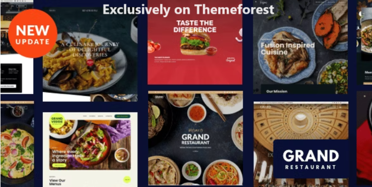 30 Best WordPress Restaurant Themes 2024