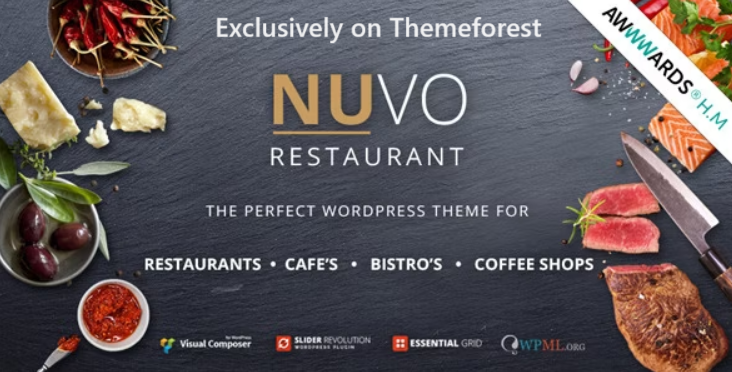 30 Best WordPress Restaurant Themes 2024