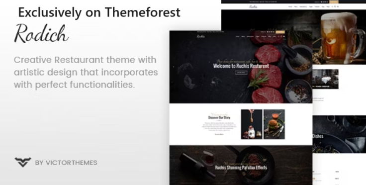 30 Best WordPress Restaurant Themes 2024