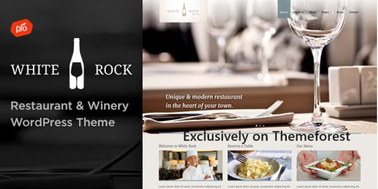 30 Best WordPress Restaurant Themes 2024