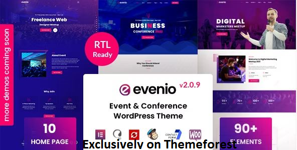 30 Best WordPress Event & Conference Themes in 2024