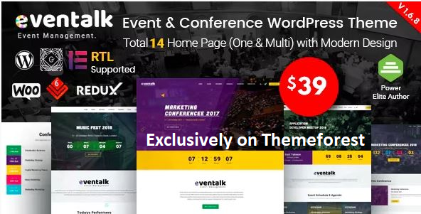 30 Best WordPress Event & Conference Themes in 2024