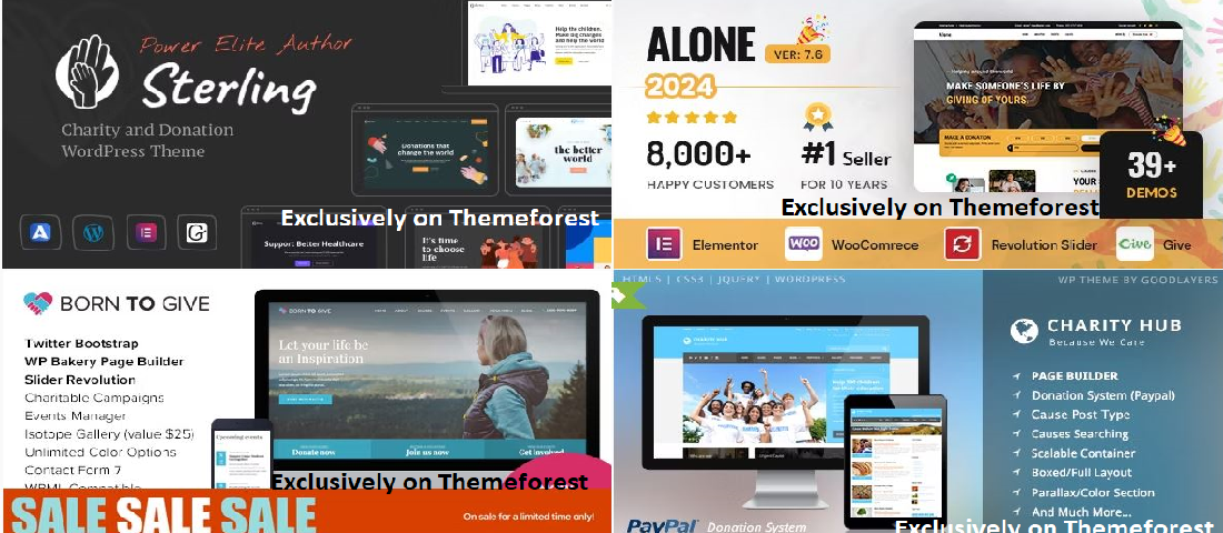 30 Best WordPress Charity Themes in 2024