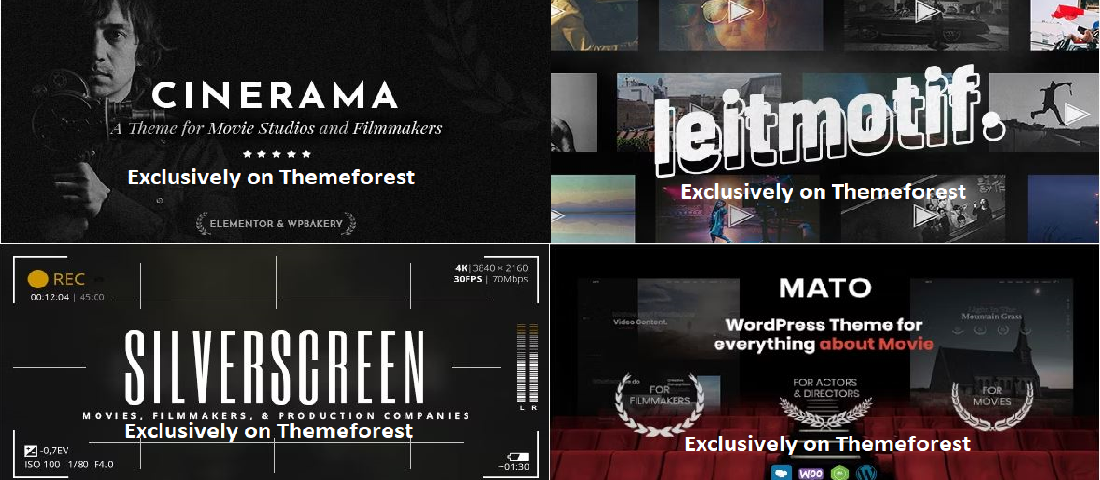 30 Best WordPress Movie Themes in 2024