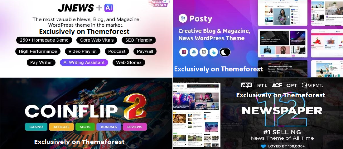 30 Best WordPress News Themes in 2024