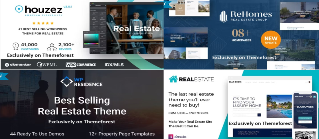 30 Best Real Estate WordPress Themes 2024