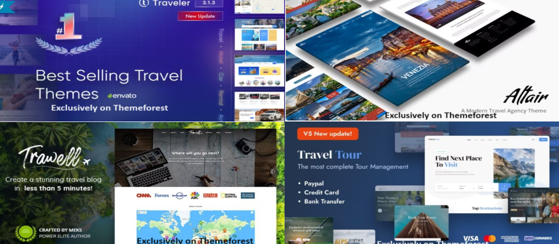 30 Best WordPress Travel Themes 2024