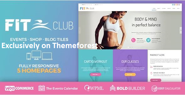 30 Best WordPress Fitness Themes in 2024