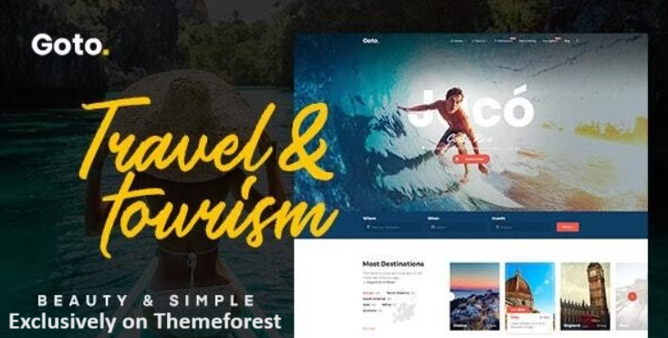 30 Best WordPress Travel Themes 2024