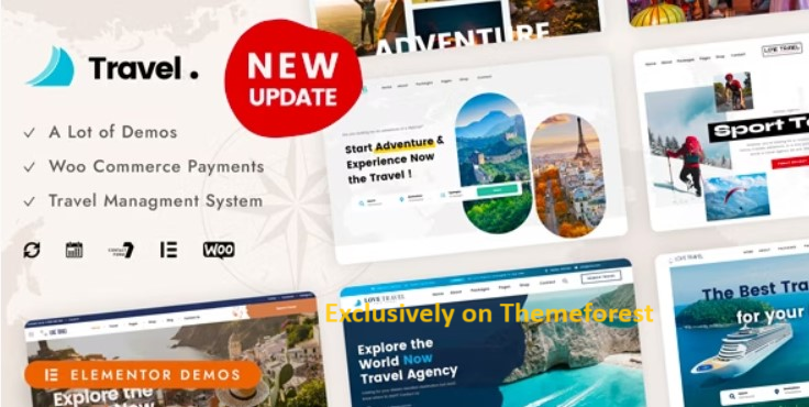 30 Best WordPress Travel Themes 2024