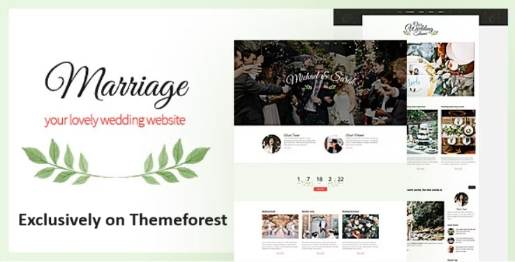 30 Best WordPress Wedding Themes 2024