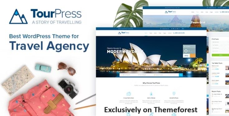 30 Best WordPress Travel Themes 2024