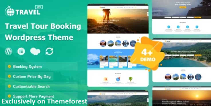 30 Best WordPress Travel Themes 2024