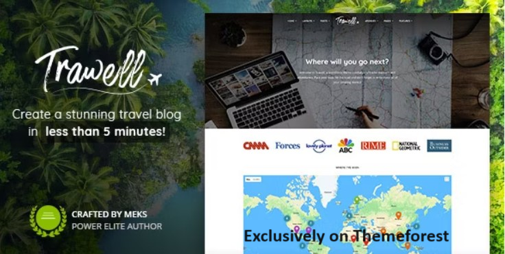 30 Best WordPress Travel Themes 2024