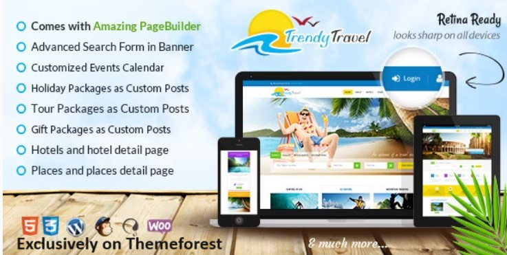 30 Best WordPress Travel Themes 2024