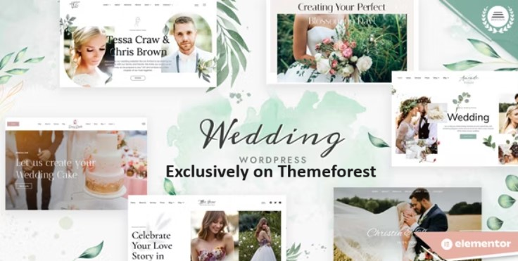 30 Best WordPress Wedding Themes 2024