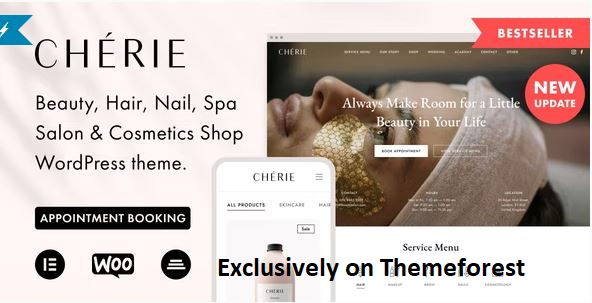 30 Best WordPress Appointment Salon Themes 2024