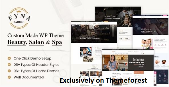 30 Best WordPress Appointment Salon Themes 2024