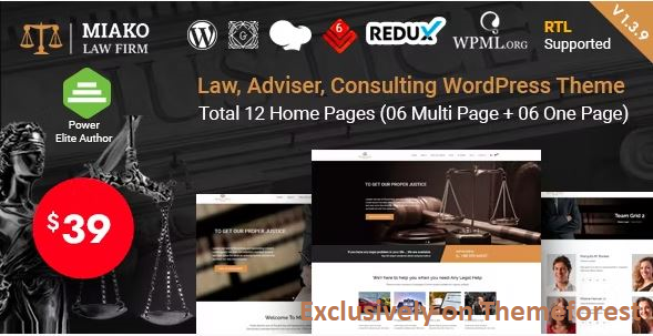 30 Best WordPress Lawyer Themes in 2024