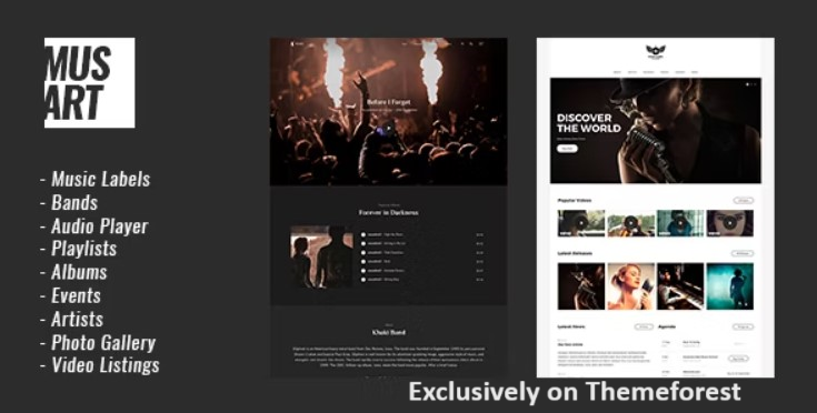 30 Best WordPress Music Themes 2024