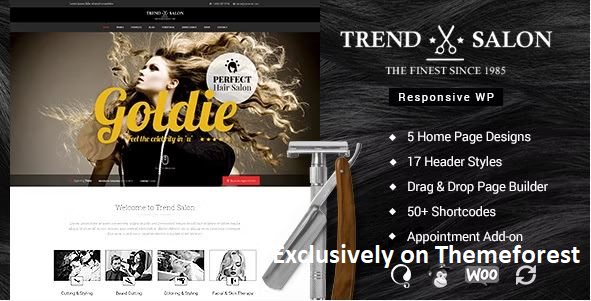 30 Best WordPress Appointment Salon Themes 2024