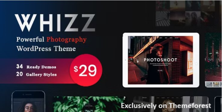 30 Best WordPress Photography Themes 2024