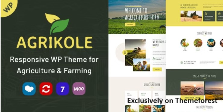 20 Best WordPress Farming Themes 2024