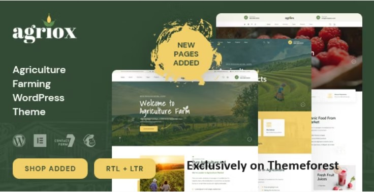 30 Best WordPress Agriculture Themes 2024