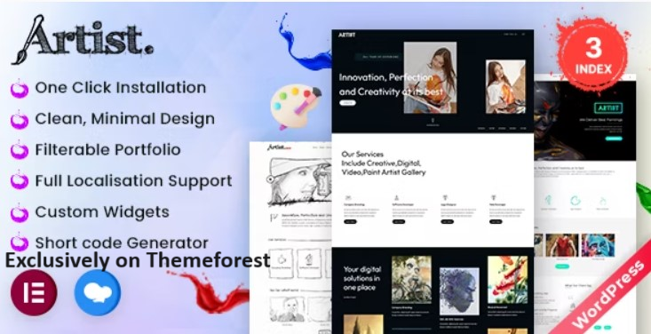 15 Best WordPress Artist Themes 2024