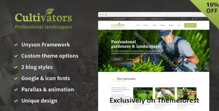 30 Best WordPress Gardening Themes 2024