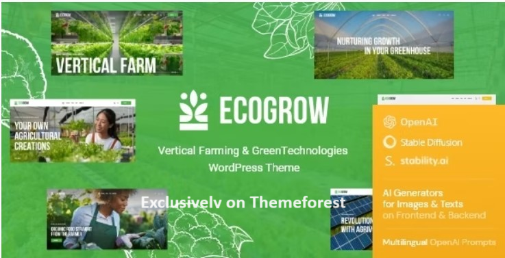 20 Best WordPress Farming Themes 2024