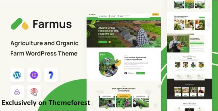 30 Best WordPress Agriculture Themes 2024