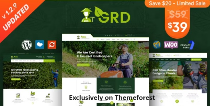 30 Best WordPress Landscaping Themes 2024