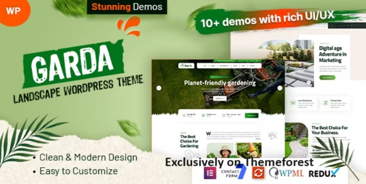 30 Best WordPress Gardening Themes 2024