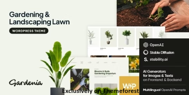 30 Best WordPress Gardening Themes 2024