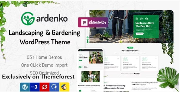 30 Best WordPress Gardening Themes 2024