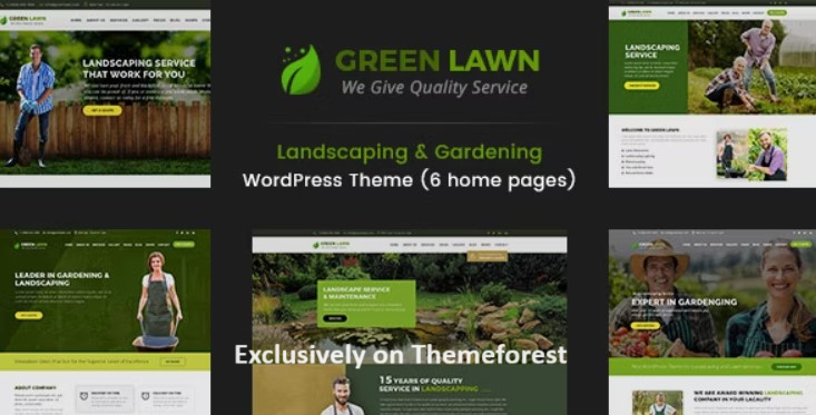 30 Best WordPress Landscaping Themes 2024