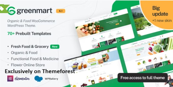 30 Best WordPress Organic Themes 2024