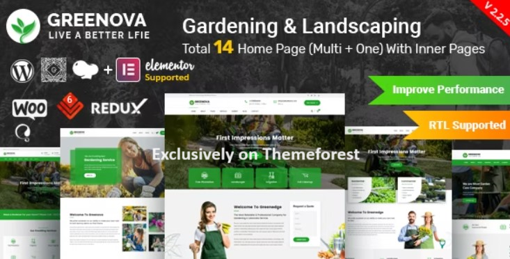 30 Best WordPress Landscaping Themes 2024