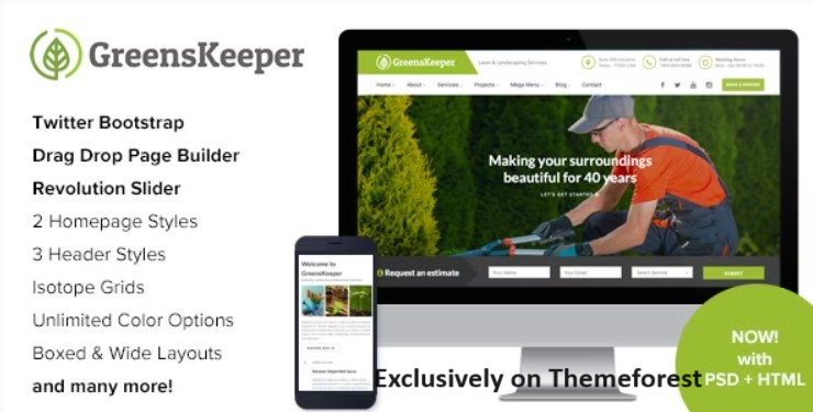 30 Best WordPress Gardening Themes 2024