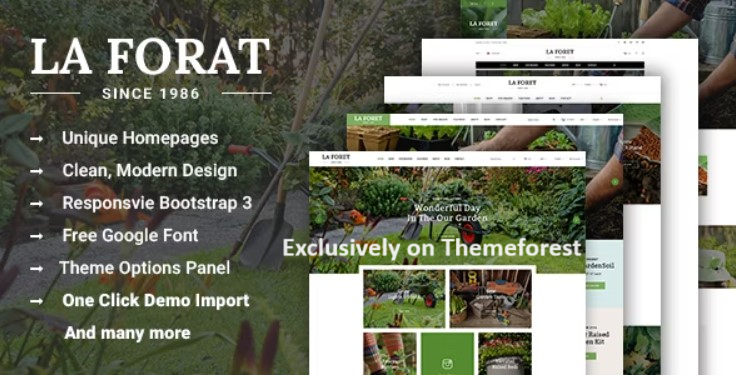 30 Best WordPress Gardening Themes 2024