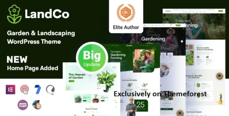 30 Best WordPress Landscaping Themes 2024