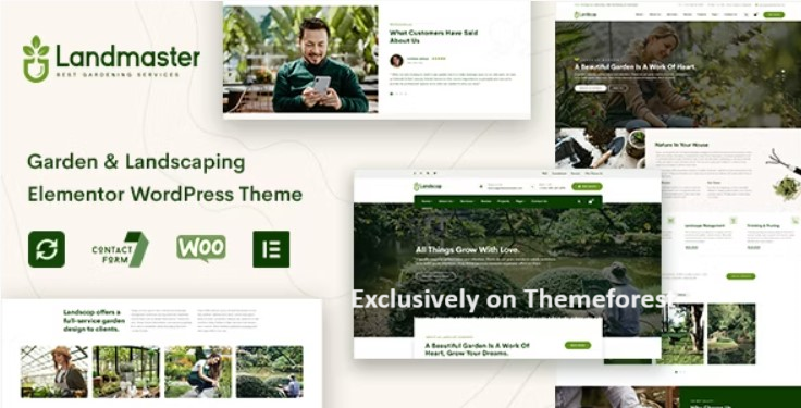 30 Best WordPress Landscaping Themes 2024