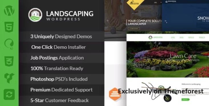 30 Best WordPress Landscaping Themes 2024