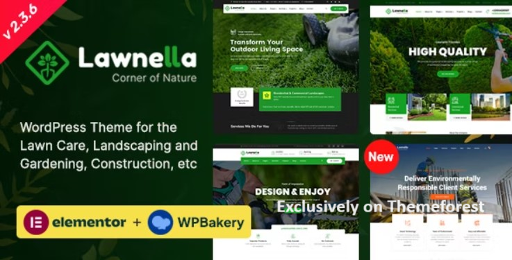 30 Best WordPress Landscaping Themes 2024