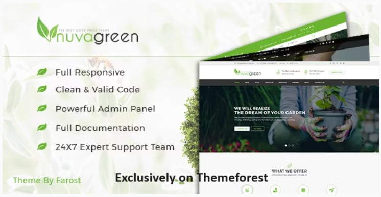 30 Best WordPress Landscaping Themes 2024