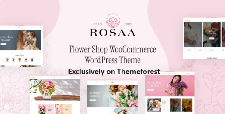 20 Best WordPress Florist Themes 2024