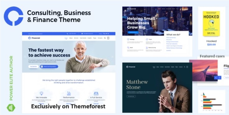 30 Best Consulting WordPress Themes 2024